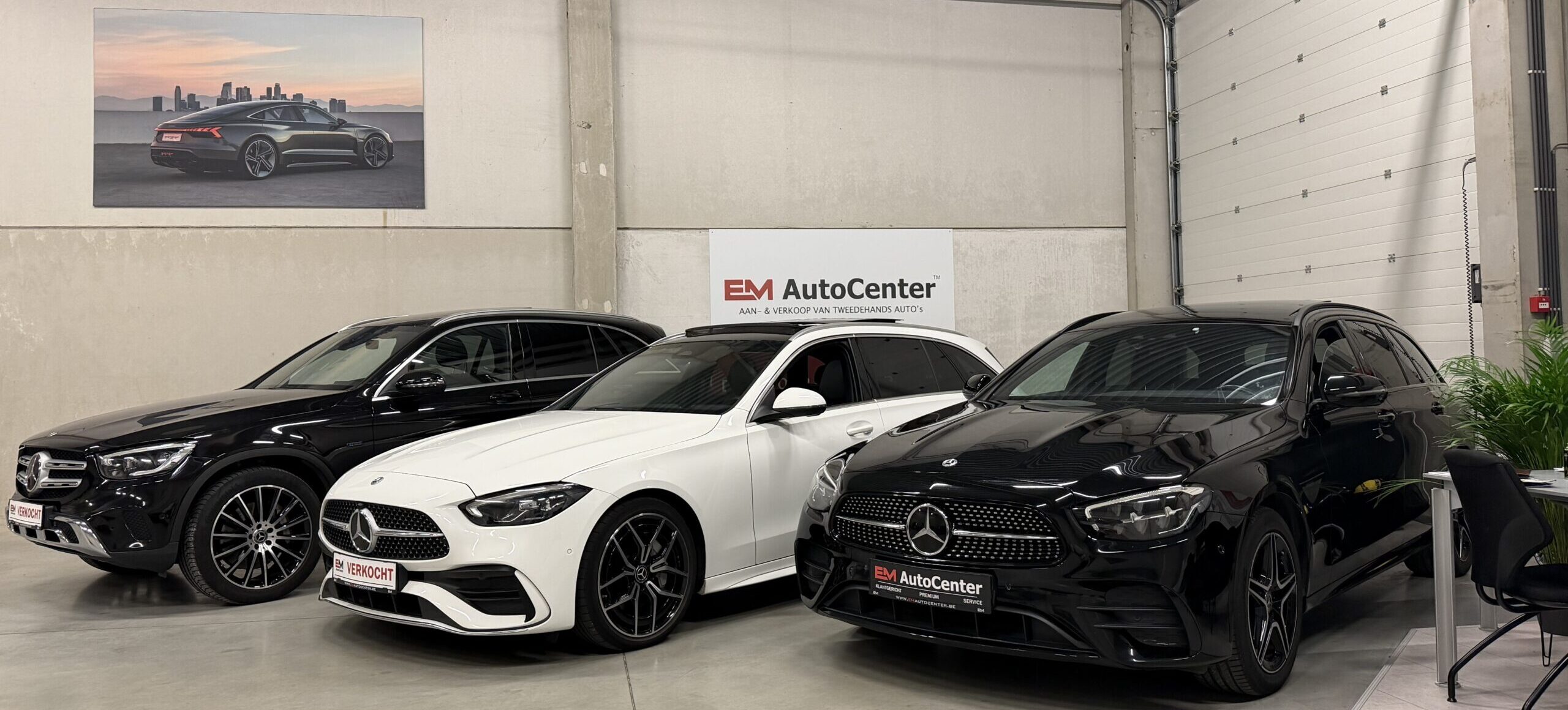 Moderne premiumwagens – sfeerbeeld EM AutoCenter